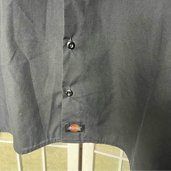 Dickies Men’s button up shirt Hellanback Incorporated size 3xl Black skull print - Picture 11 of 16